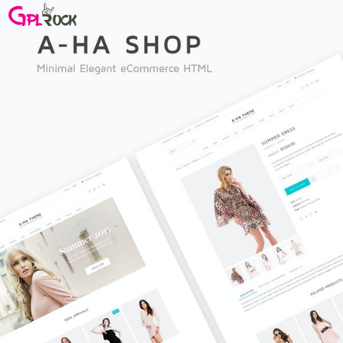 A-ha-Shop-Minimal-Elegant-eCommerce-HTML-Template A-ha Shop | Minimal Elegant eCommerce HTML Template - Image 1