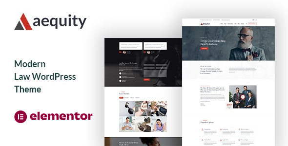 Aequity-Law-WordPress-Theme Aequity - Law WordPress Theme - Image 1