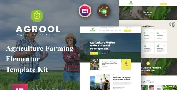 Agrool-Agriculture-Farming-Elementor-Template-Kit Agrool – Agriculture Farming Elementor Template Kit - Image 1