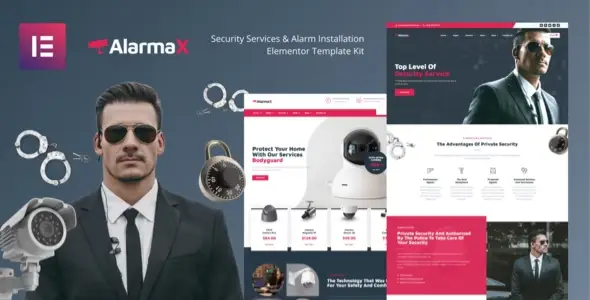 Alarmax-Security-Services-Alarm-Installation-Elementor-Template-Kit Alarmax – Security Services & Alarm Installation Elementor Template Kit - Image 1