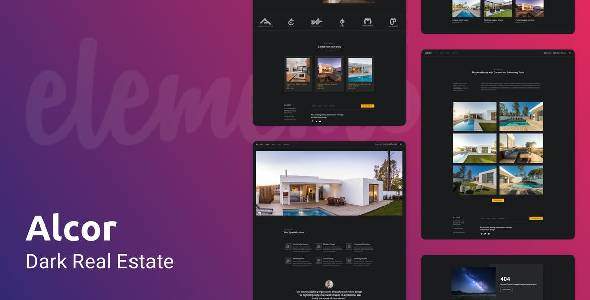 Alcor-—-Dark-Real-Estate-Elementor-Template-Kit Alcor — Dark Real Estate Elementor Template Kit - Image 1