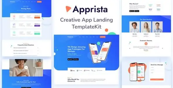 Apprista-Creative-App-Landing-Elementor-Template-Kit Apprista – Creative App Landing Elementor Template Kit - Image 1