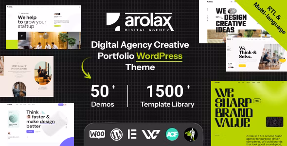 Arolax Arolax | Creative Digital Agency Theme - Image 1