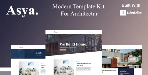 Asya-Modern-Architecture-Elementor-Template-Kit Asya – Modern Architecture Elementor Template Kit - Image 1
