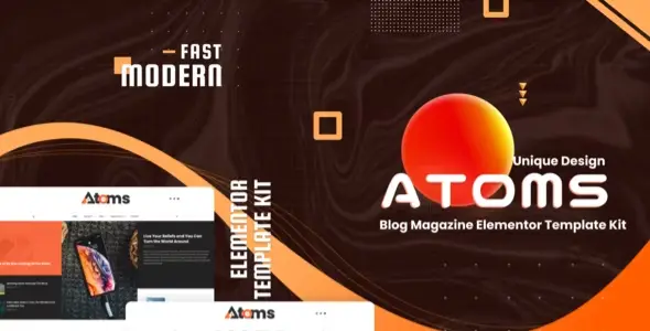 Atoms-Blog-Magazine-Elementor-Template-Kit Atoms – Blog & Magazine Elementor Template Kit - Image 1