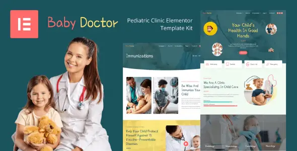Baby-Doctor-Pediatric-Clinic-Elementor-Template-Kit Baby Doctor – Pediatric Clinic Elementor Template Kit - Image 1