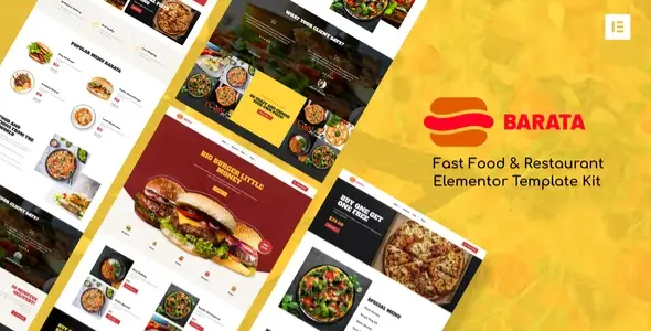 Barata-Fast-Food-Burger-Elementor-Template-Kit Barata – Fast Food & Burger Elementor Template Kit - Image 1