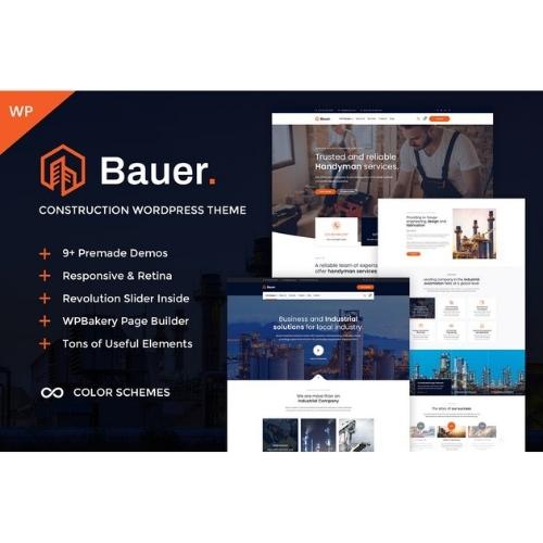 Bauer-–-Construction-Industrial-WordPress-Theme Bauer – Construction & Industrial WordPress Theme - Image 1