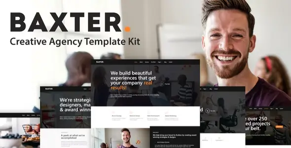 Baxter-Creative-Agency-Elementor-Template-Kit Baxter – Creative Agency Elementor Template Kit - Image 1