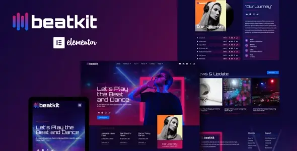 BeatKit-Music-Events-Elementor-Template-Kit BeatKit – Music Events Elementor Template Kit - Image 1