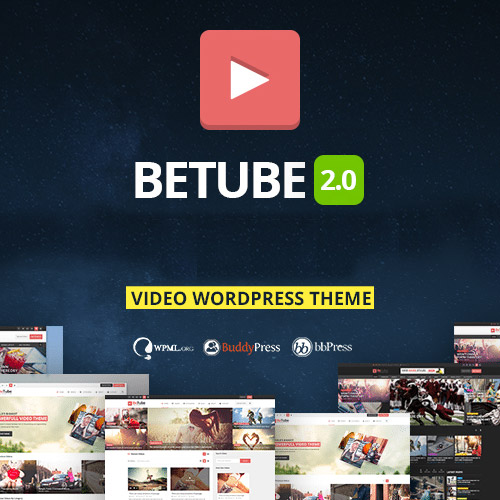 Betube-Video-WordPress-Theme Betube Video WordPress Theme - Image 1