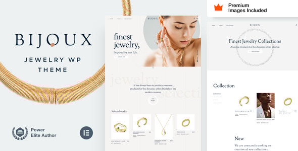 Bijoux Bijoux - Jewellery Ecommerce WordPress Theme - Image 1