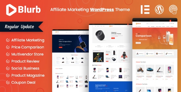 Blurb-Affiliate-Marketing-WordPress-Theme Blurb - Affiliate Marketing WordPress Theme - Image 1