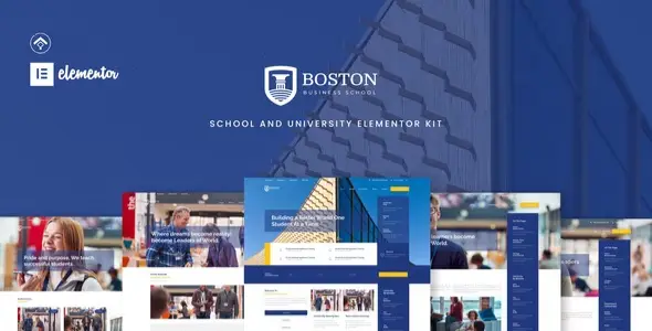 Boston-School-University-Elementor-Template-Kit Boston – School & University Elementor Template Kit - Image 1