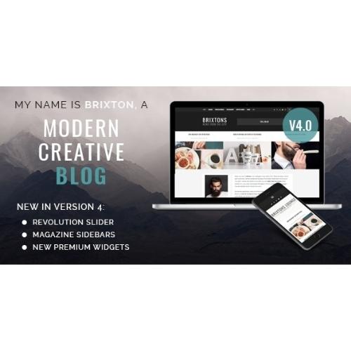 Brixton-A-Responsive-WordPress-Blog-Theme Brixton - A Responsive WordPress Blog Theme - Image 1