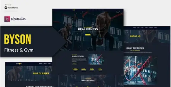 Byson-Fitness-Gym-Elementor-Template-Kit Byson – Fitness & Gym Elementor Template Kit - Image 1