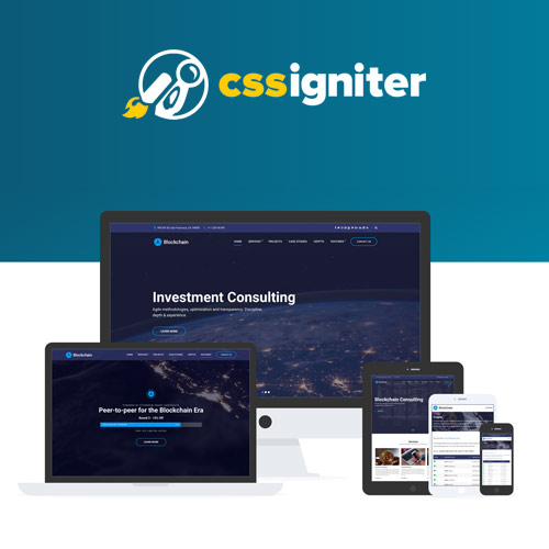 CSS-Igniter-Blockchain-WordPress-Theme CSS Igniter Blockchain WordPress Theme - Image 1