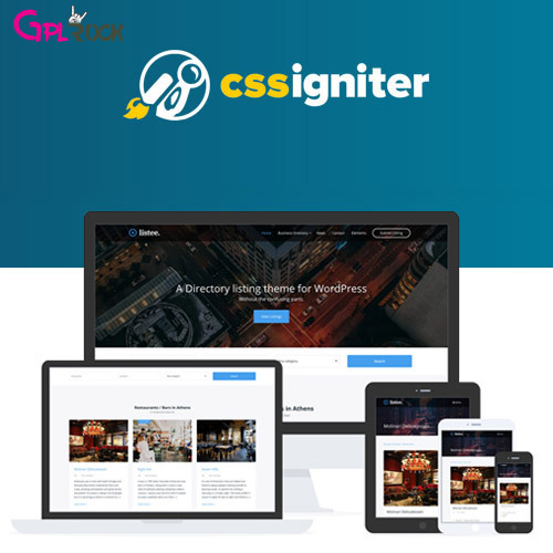 CSS-Igniter-Listee-Directory-Listing-Theme CSS Igniter Listee WordPress Theme - Image 1