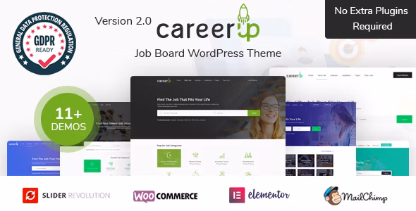 CareerUp CareerUp - Job Board WordPress Theme - Image 1