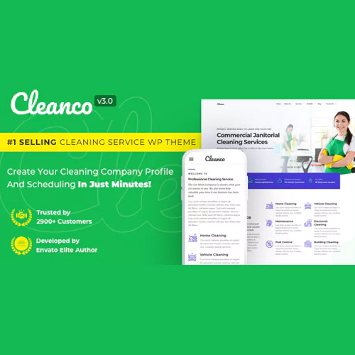 Cleanco-Cleaning-Service-Company-WordPress-Theme Cleanco – Cleaning Service Company WordPress Theme - Image 1