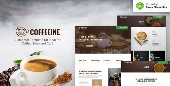 Coffeeine-–-Coffee-Shop-Cafe-Elementor-Template-Kit Coffeeine – Coffee Shop & Cafe Elementor Template Kit - Image 1