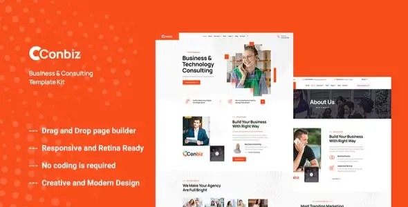 Conbiz-Consultancy-Business-Elementor-Template-Kit Conbiz – Consultancy & Business Elementor Template Kit - Image 1