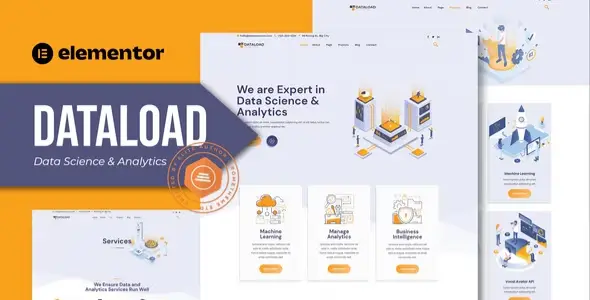 Dataload-Data-Science-Analytics-Elementor-Template-Kit Dataload – Data Science & Analytics Elementor Template Kit - Image 1