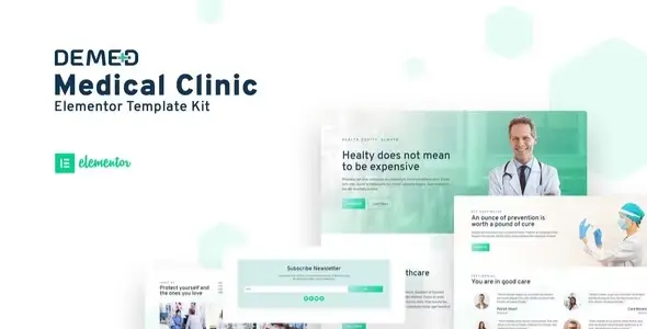 Demed-Medical-Clinic-Elementor-Template-Kit Demed – Medical Clinic Elementor Template Kit - Image 1