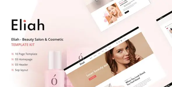 Eliah-Beauty-Salon-Cosmetic-Elementor-Template-Kit Eliah – Beauty Salon & Cosmetic Elementor Template Kit - Image 1