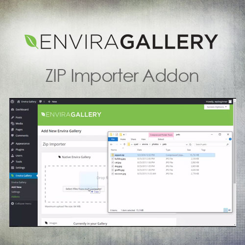 Envira-Gallery-–-ZIP-Importer-Addon Envira Gallery | ZIP Importer Addon - Image 1