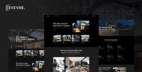 Estame-Real-Estate-Elementor-Template-Kit Estame – Real Estate Elementor Template Kit - Image 1