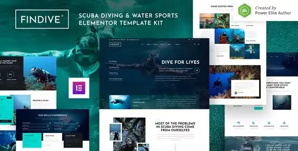 Findive-–-Scuba-Diving-Water-Sports-Elementor-Template-Kit Findive – Scuba Diving & Water Sports Elementor Template Kit - Image 1