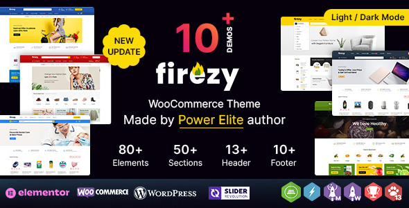 Firezy-WP Firezy WP - Elementor Multi-purpose WooCommerce Theme - Image 1