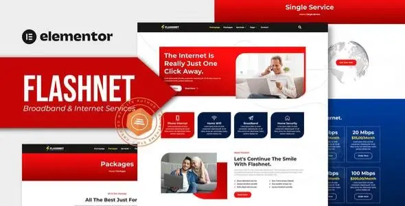 Flashnet-Broadband-Telecom-Internet-Provider-Elementor-Template-kit Flashnet – Broadband & Telecom Internet Provider Elementor Template kit - Image 1