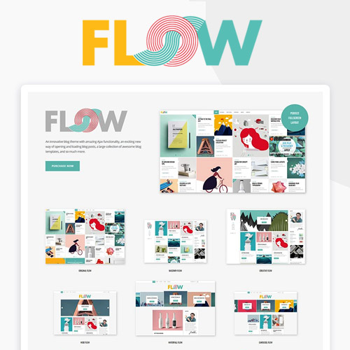 Flow-A-Fresh-Creative-Blog-Theme Flow – A Fresh Creative Blog Theme - Image 1