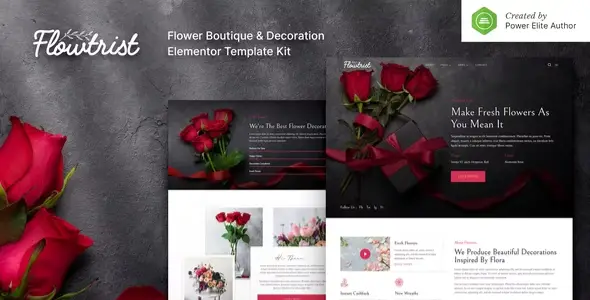 Flowtrist-–-Flower-Boutique-Florist-Elementor-Template-Kit Flowtrist – Flower Boutique & Florist Elementor Template Kit - Image 1