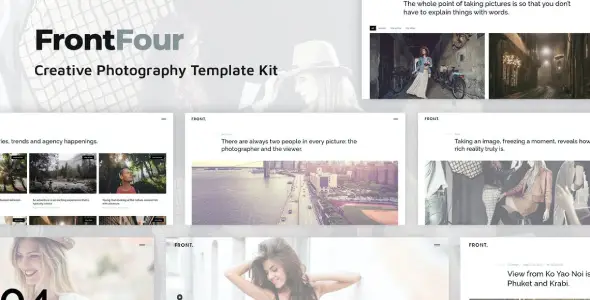 FrontFour-Creative-Photography-Template-Kit FrontFour – Creative Photography Template Kit - Image 1