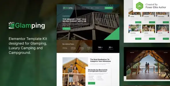 Glamping-–-Luxury-Camping-Campground-Elementor-Template-Kit Glamping – Luxury Camping & Campground Elementor Template Kit - Image 1
