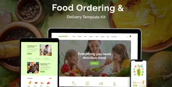 Gourmet-Food-Ordering-Delivery-Elementor-Template-Kit Gourmet – Food Ordering & Delivery Elementor Template Kit - Image 1