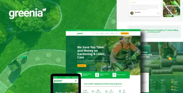 Greenia-Landscape-Gardening-Elementor-Template-Kit Greenia – Landscape & Gardening Elementor Template Kit - Image 1