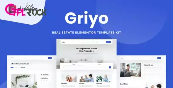 Griyo-Real-Estate-Elementor-Template-Kit Griyo – Real Estate Elementor Template Kit - Image 1