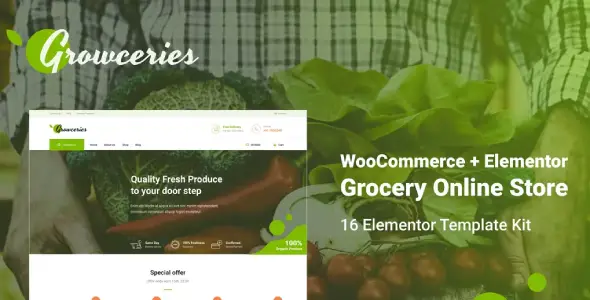 Growceries-Food-Grocery-Store-Elementor-Template-Kit Growceries – Food & Grocery Store Elementor Template Kit - Image 1