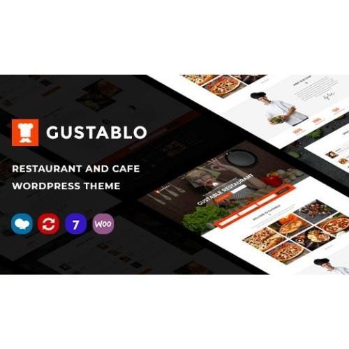 Gustablo-Restaurant-Cafe-Responsive-WordPress Gustablo | Restaurant & Cafe Responsive WordPress - Image 1