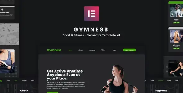 Gymness-Sport-Fitness-Elementor-Template-Kit Gymness – Sport & Fitness Elementor Template Kit - Image 1