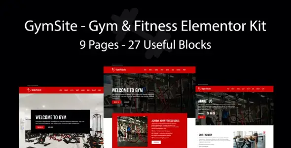 Gymsite-Gym-Fitness-Elementor-Template-Kit Gymsite – Gym & Fitness Elementor Template Kit - Image 1