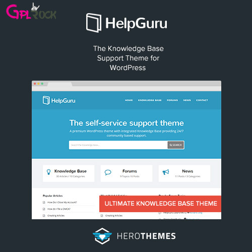HelpGuru-A-Self-Service-Knowledge-Base-WordPress-Theme HelpGuru – A Self-Service Knowledge Base WordPress Theme - Image 1