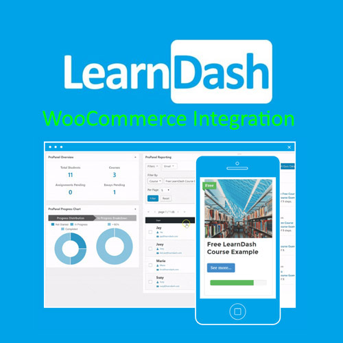 LearnDash-LMS-WooCommerce-Integration LearnDash LMS WooCommerce Integration Addon - Image 1