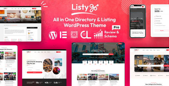 Listygo Listygo – Directory & Listing WordPress Theme - Image 1