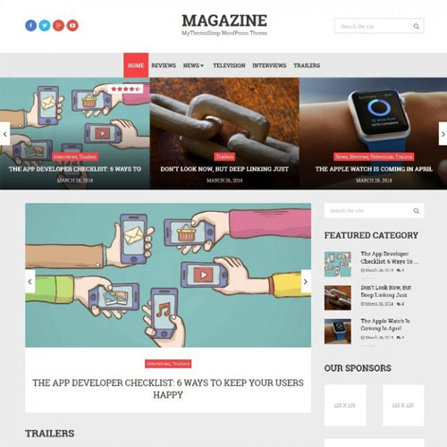 MyThemeShop-Magazine-WordPress-Theme MyThemeShop Magazine WordPress Theme - Image 1