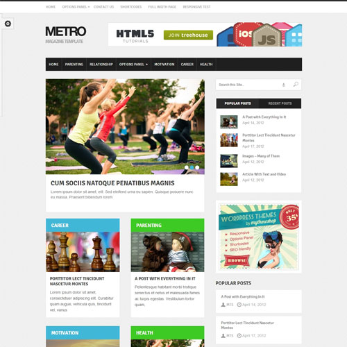 MyThemeShop-Metro-WordPress-Theme MyThemeShop Metro WordPress Theme - Image 1